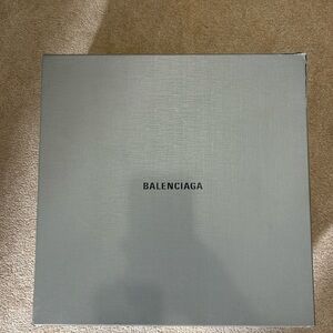 Balenciaga Light Gray Logo Box
